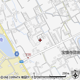 香川県丸亀市郡家町610-4周辺の地図