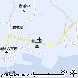 愛媛県越智郡上島町岩城1308周辺の地図