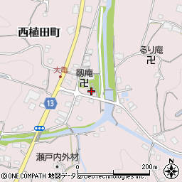 香川県高松市西植田町645周辺の地図