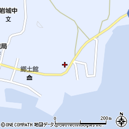 愛媛県越智郡上島町岩城853周辺の地図