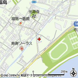 和歌山県和歌山市福島840周辺の地図