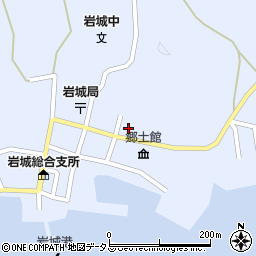 愛媛県越智郡上島町岩城1293周辺の地図