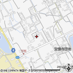 香川県丸亀市郡家町610周辺の地図