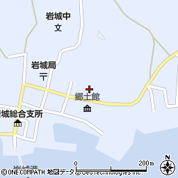 愛媛県越智郡上島町岩城1301周辺の地図