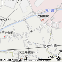和歌山県和歌山市大垣内590周辺の地図