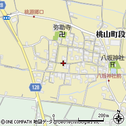 和歌山県紀の川市桃山町段周辺の地図