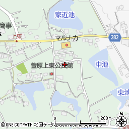 香川県綾歌郡綾川町萱原437-5周辺の地図