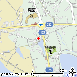 香川県綾歌郡綾川町萱原232周辺の地図