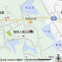 香川県綾歌郡綾川町萱原437-6周辺の地図