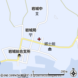 愛媛県越智郡上島町岩城1277周辺の地図