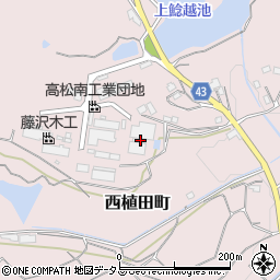 香川県高松市西植田町129周辺の地図