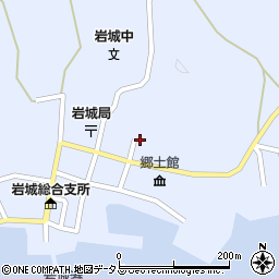 愛媛県越智郡上島町岩城1287周辺の地図