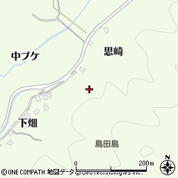 徳島県鳴門市瀬戸町大島田思崎周辺の地図