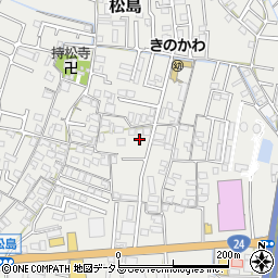 和歌山県和歌山市松島周辺の地図