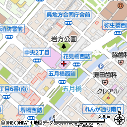 呉市中央図書館周辺の地図