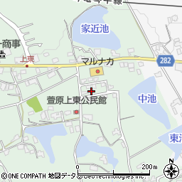 香川県綾歌郡綾川町萱原437-13周辺の地図