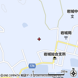 愛媛県越智郡上島町岩城1589周辺の地図