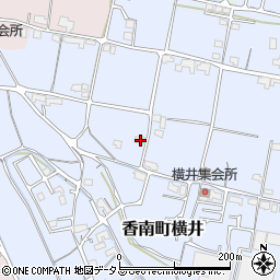 香川県高松市香南町横井293周辺の地図