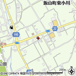 香川県丸亀市飯山町東小川1247周辺の地図