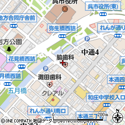 フローリーロゼット　中通店周辺の地図