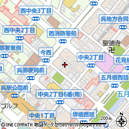 呉ハイタク事業協同組合周辺の地図