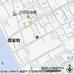 香川県丸亀市郡家町214-6周辺の地図