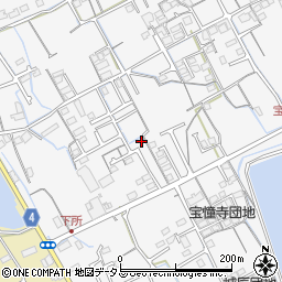 香川県丸亀市郡家町618-2周辺の地図
