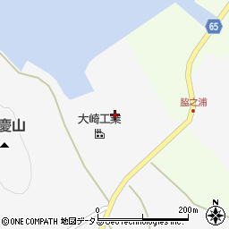 広島県豊田郡大崎上島町中野972周辺の地図