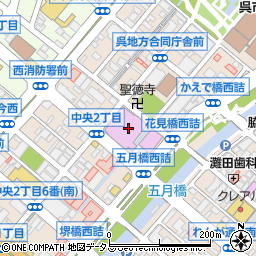 呉信用金庫ホール（呉市文化ホール）周辺の地図