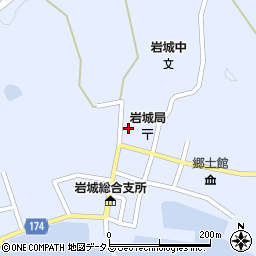 愛媛県越智郡上島町岩城1472周辺の地図