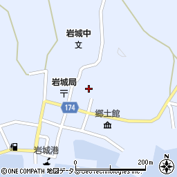 愛媛県越智郡上島町岩城1262周辺の地図