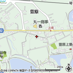香川県綾歌郡綾川町萱原268-3周辺の地図