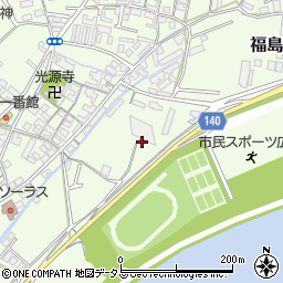 和歌山県和歌山市福島788周辺の地図