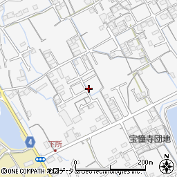 香川県丸亀市郡家町619-1周辺の地図