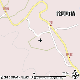 香川県三豊市詫間町積480-1周辺の地図