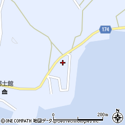 愛媛県越智郡上島町岩城769周辺の地図