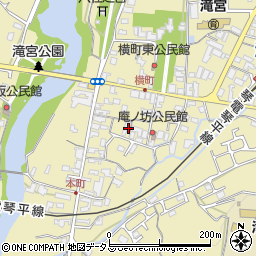 香川県綾歌郡綾川町滝宮1286周辺の地図