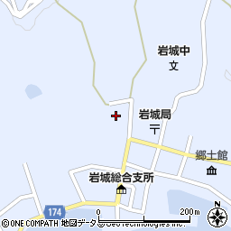 愛媛県越智郡上島町岩城1486周辺の地図