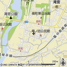 香川県綾川町（綾歌郡）滝宮周辺の地図