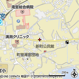 香川県綾歌郡綾川町滝宮476-8周辺の地図