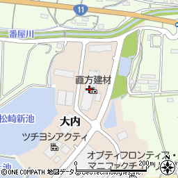 株式会社直方建材　香川店周辺の地図