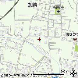 和歌山県和歌山市加納周辺の地図