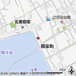 香川県丸亀市郡家町251-6周辺の地図