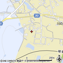 香川県綾歌郡綾川町滝宮1499-22周辺の地図