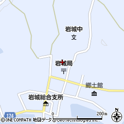 愛媛県越智郡上島町岩城1234周辺の地図