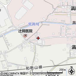 和歌山県和歌山市満屋92周辺の地図
