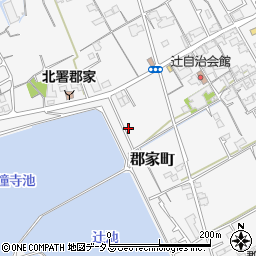 香川県丸亀市郡家町251-16周辺の地図