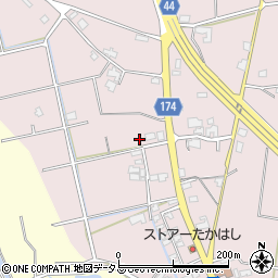 香川県高松市香南町池内周辺の地図