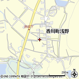香川県高松市香川町浅野1775周辺の地図