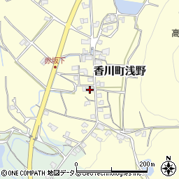 香川県高松市香川町浅野1778周辺の地図